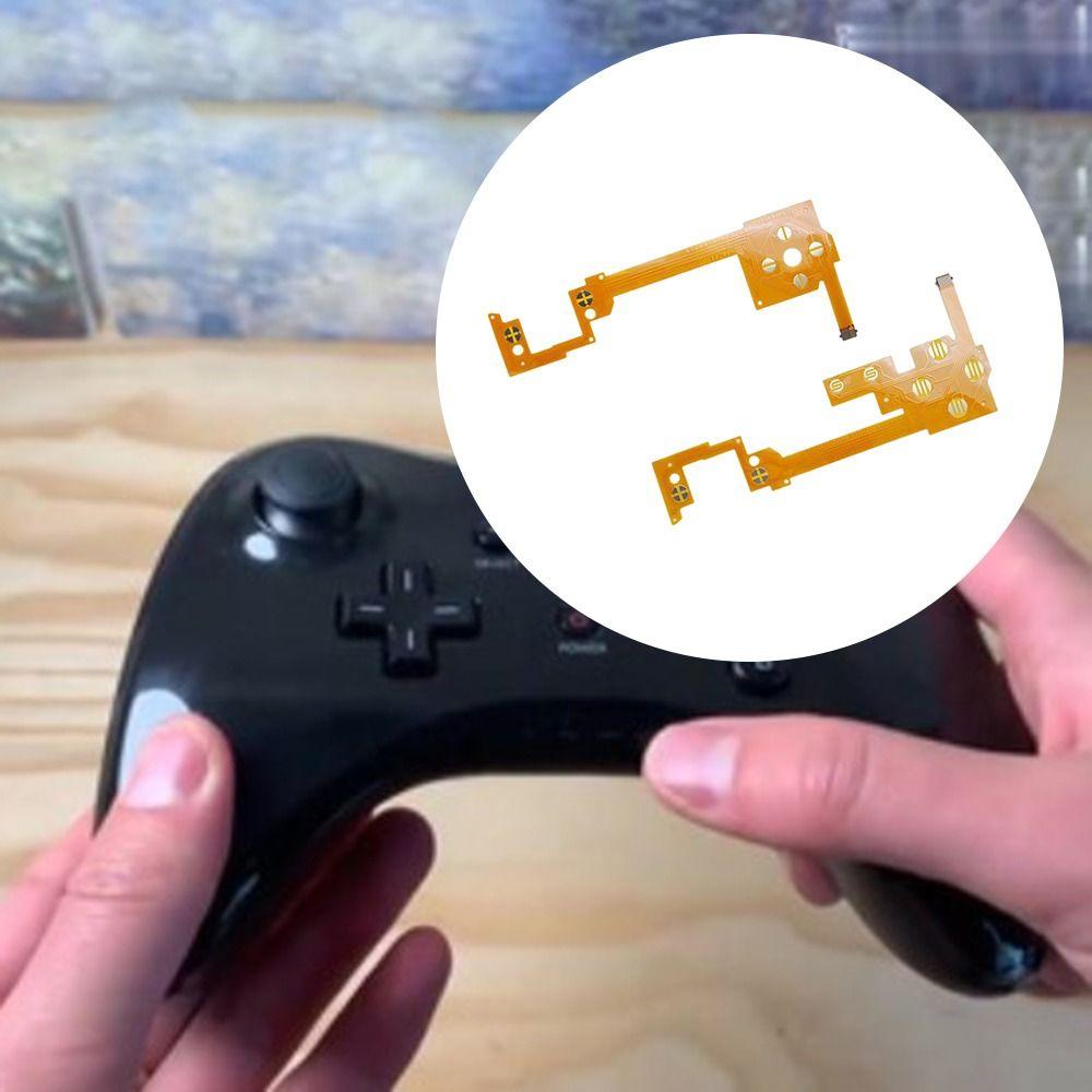 Запасные части для ремонта гибкого кабеля геймпада, замена токопроводящей пленки на материнской плате для Wii U