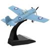 NUOTIE F4F Wildcat USA Fighter Model World War II Vintage Fighter Metal Diecast Aircraft Military Display Airplane for Display Collection or Gift 1/72