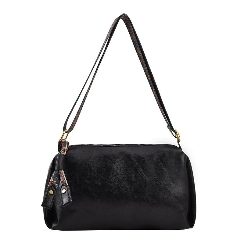 Большая вместительная сумка для женщин, сумка через плечо из вощеной кожи с масляным покрытием, женская сумка через плечо, роскошный дизайнер, высокое качество