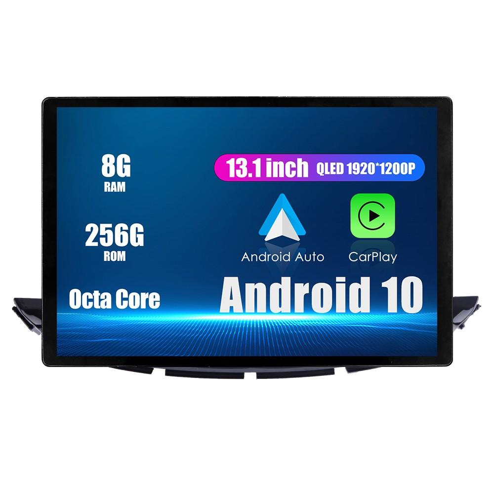 Android Радио 13,1 "Автомобильное стереонавигационное головное устройство Мультимедийный плеер GPS для Chevry Trax 2017-2019