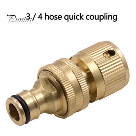 Латунный адаптер для садового шланга, мужской и женский быстрый соединитель, нержавеющий, устойчивый к коррозии, герметичный соединитель для шланга