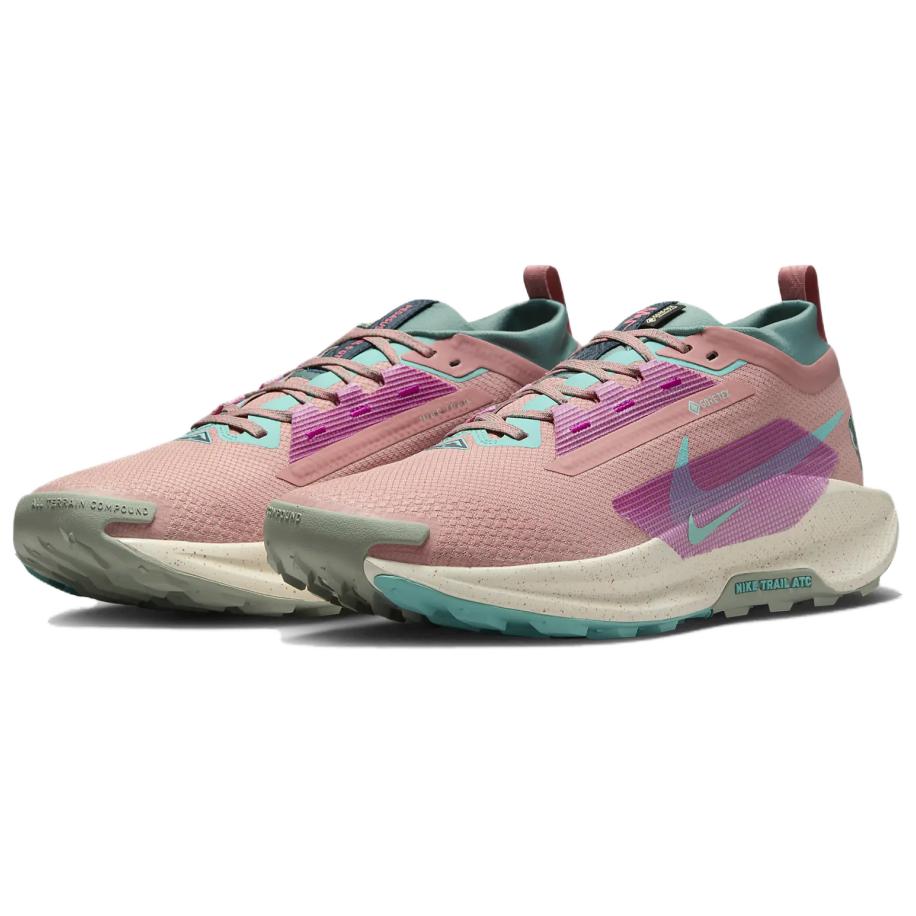 Nike React Pegasus Trail 5 Gore Tex Красный Звездная Пыль Зеленый Мороз FQ0908-600