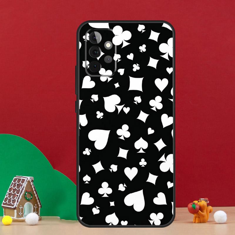 КАЗИНО ИГРАЛЬНЫЕ КАРТЫ Чехол Для Samsung Galaxy A56 A33 A13 A36 A23 A52 A32 A12 A54 A34 A14 A16 A53 A15 A35 A55 A17