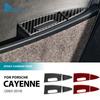 Настоящая мягкая карбоновая наклейка для Porsche Cayenne 2003 2004 2005 2006 2007 2008 2009 2010 Задняя дверь Пепельница Аксессуары для интерьера