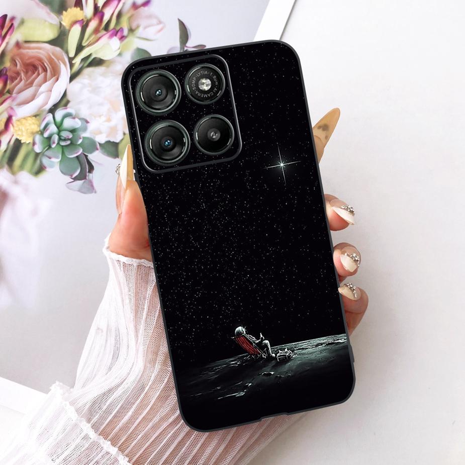Для Motorola Moto G77 5G Чехол XT2621-4 Роскошный Чехол с Рисунком Цветов Мягкий Силиконовый Чехол Для Moto G67 G 77 MotoG67 MotoG77 5G Сумки
