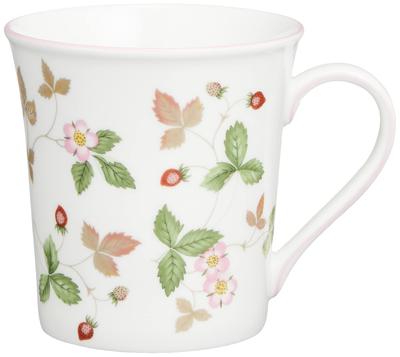 Wedgwood Wild Strawberry Повседневная Свадьба 40033915 [Официальный Импорт] Кружка, Розовая, Подарок,