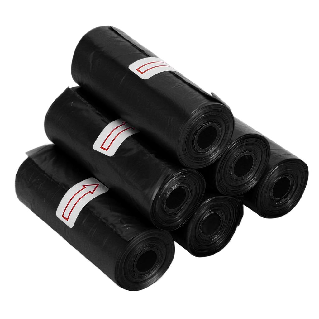 6 Rolls Pet Waste Bags Leak Proof Thick and Strong Portable Dog Poop Bags for Dogs Cats Pets