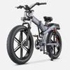 Engwe X26 Electric Bicycle 1000W Motor, 48V 29.2Ah Battery, 26*4.0 Inch Tires, Hydraulic Disc Brakes, 150KM Range E-Bike