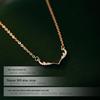 Banyan Tree S925 Silver Elk Necklace - Women's Light Luxury Clavicle Chain, Ideal Gift for Girlfriend.