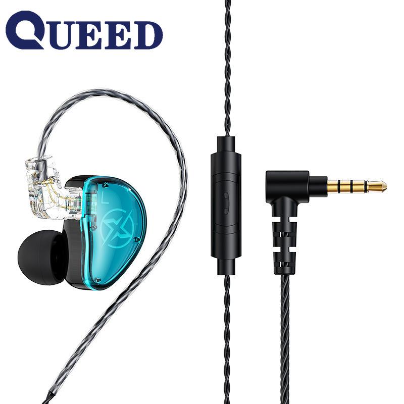 T05 Pro Wired Headphones Can Be Inserted Into HIFI with Wheat -hanging Earbuds Earphones