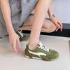 Red German training shoes women's 2026 spring and autumn not tired feet sports shoes women's with platform sports casual Forrest Gump shoes