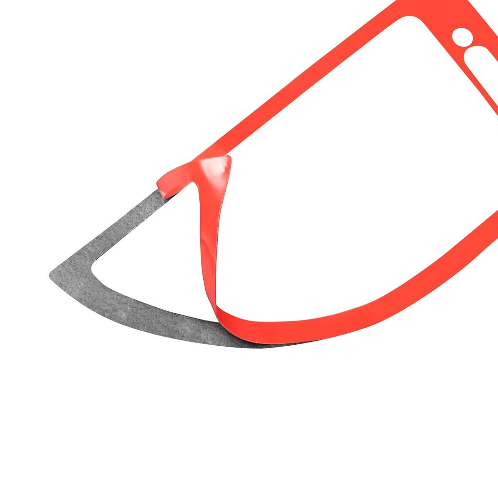 For BMW 6 Series E63 E64 2004-2010 Black Carbon Fiber Stickers Both Side Air Vent Outlet Frame Trim Interior Car Accessories