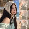 Mesh Lace Hair Scarf Headbands for Women French Style Hair Band Turban Bandana Headwarp Fashion Hair Accessories