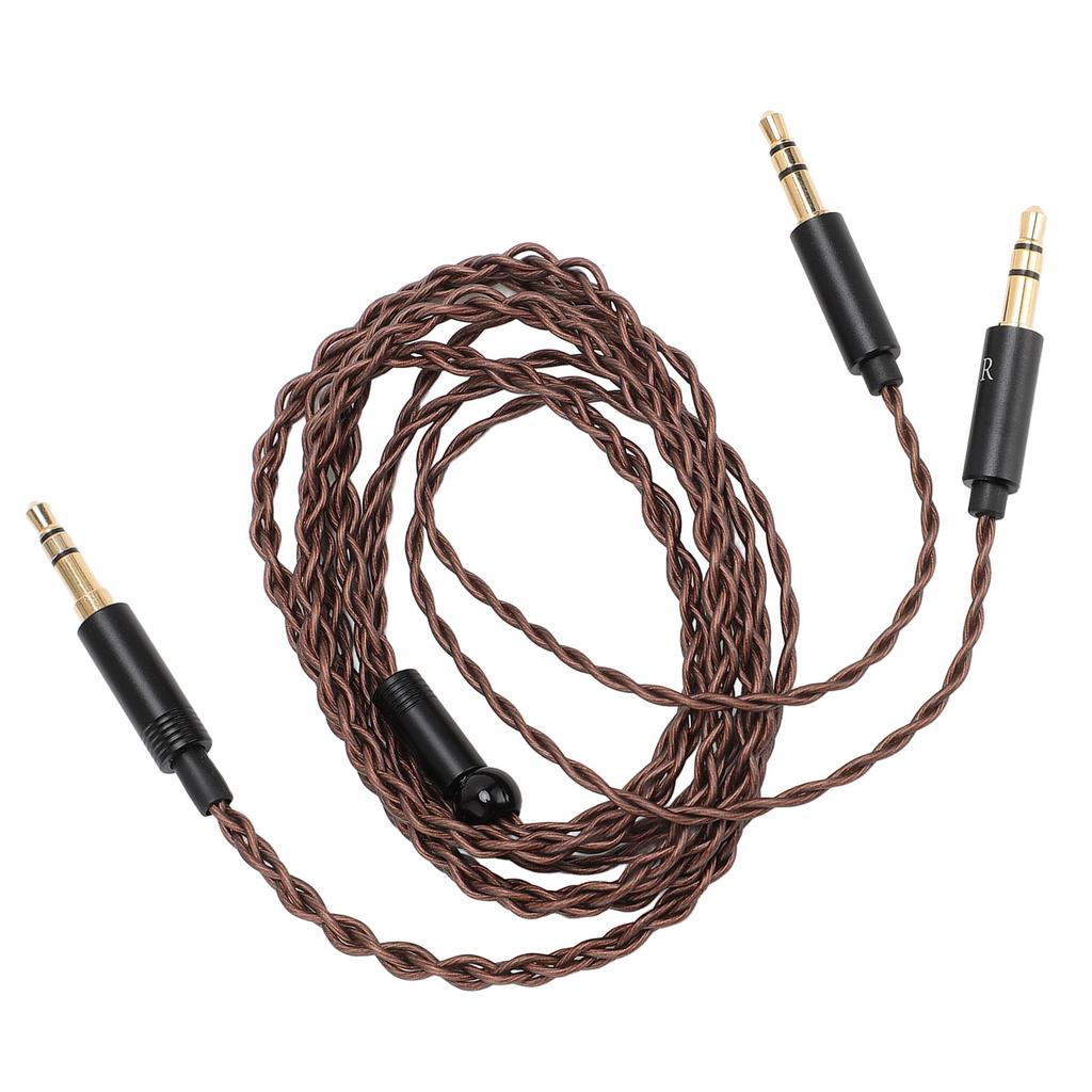 Сменный кабель для наушников 3,5 мм на двойной штекер 3,5 мм Кабель для наушников для Beyerdynamic T1 II T5 для MDR Z7 для Sundara
