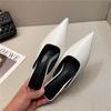 Fashion Baotou Flip-flops for Women In 2025, a New Style with a Pointed Toe and Fashionable Mules for Outerwear