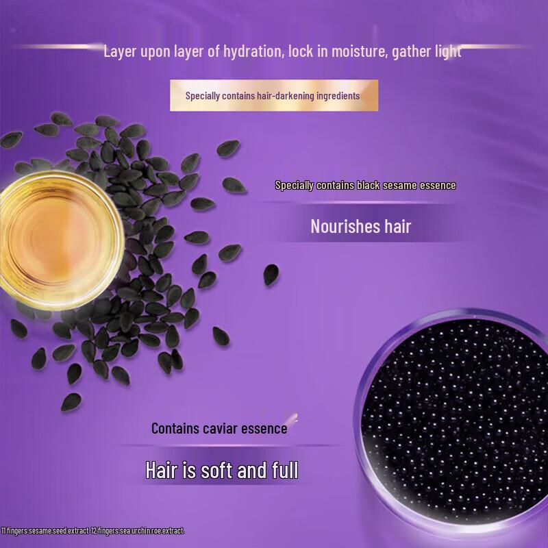 LUX Black Shine & Smooth Hair Care Set