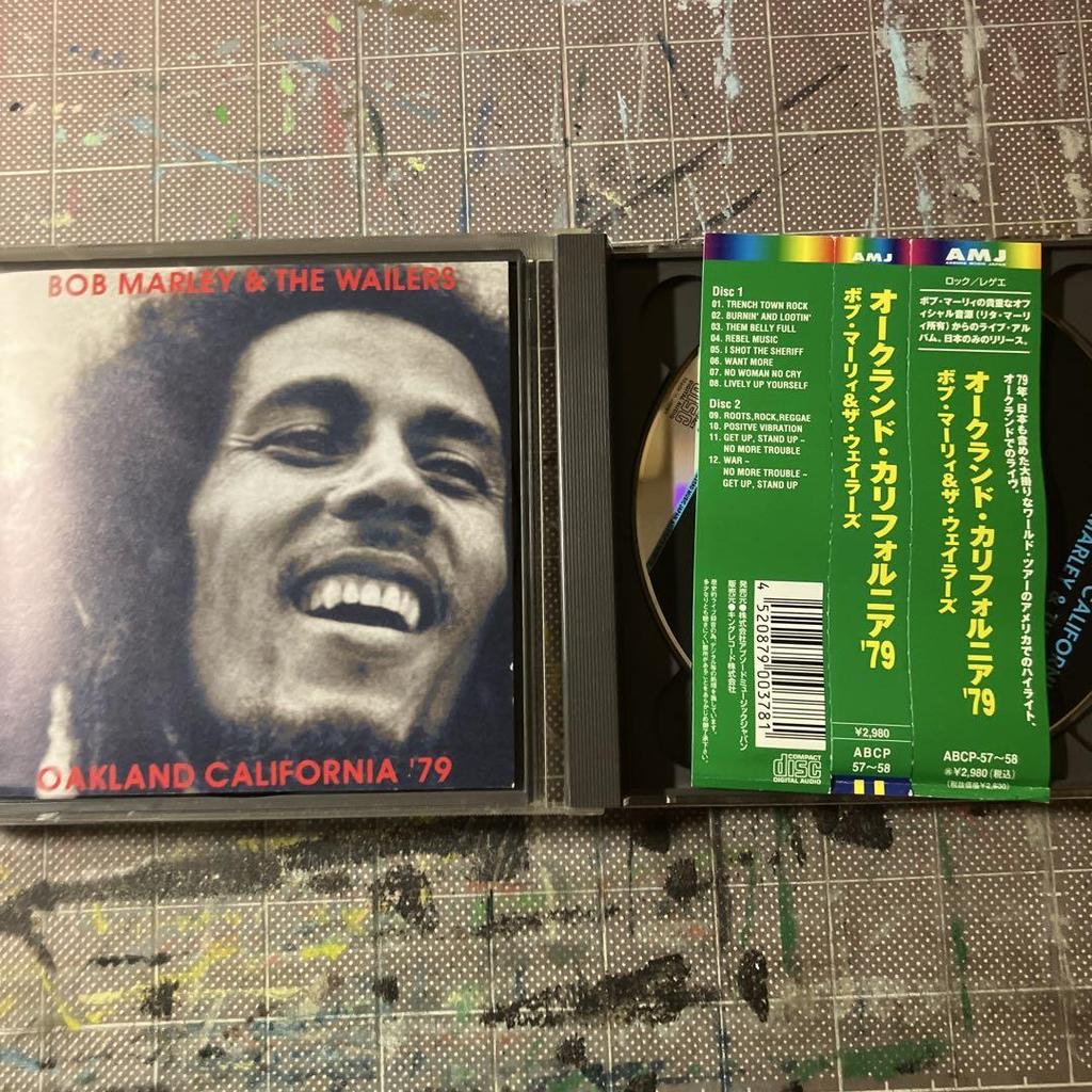 [Б/У] БОБ МАРЛИ ОКЛЕНД КАЛИФОРНИЯ '79