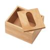 MUJI Деревянный ящик для хранения салфеток, одежды, коробка для хранения, коробка/настольный MAC71A3A, Чехол, Чехол,