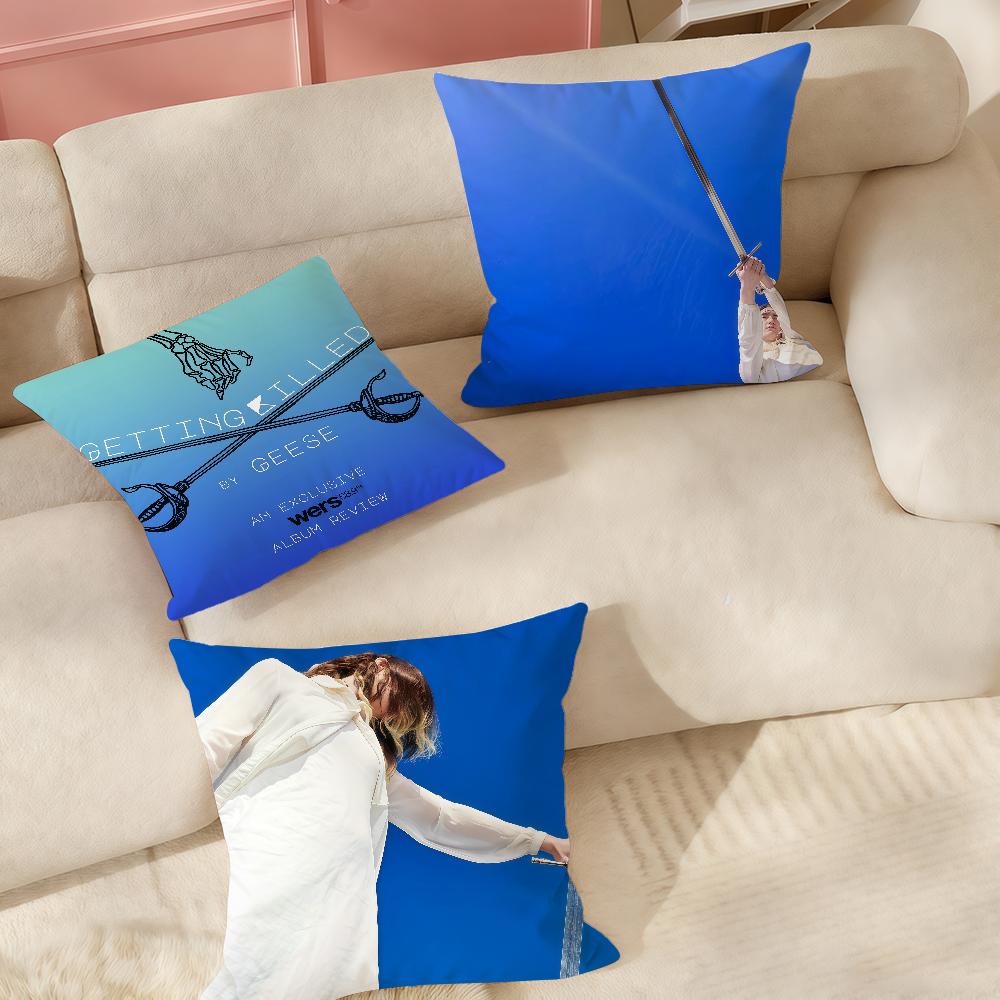 Band GGeese Getting Killed Pillow Case Suitable For Bedrooms Living Rooms Cars Home Decoration