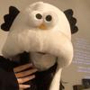 Plush Winter Balaclava Hat Cold-proof Fluffy Chicken Pullover Hat Cute Beanies Cap  Outdoor