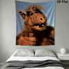 ALF Wall Tapestry Aesthetic Wall Hanging Printed Fabric Blanket Decorative Tapestries for Bedroom Living Room Home Decor