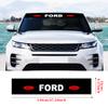 Для Ford Fiesta Focus Ranger Escort Fusion EcoSport Автомобильная наклейка на лобовое стекло Авто Декор лобового стекла спереди и сзади Наклейка Виниловая крышка