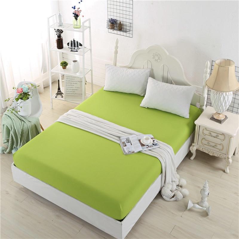 Cozy Solid Color Fitted Sheet Set Ideal For Enhancing Bedroom Comfort And Style