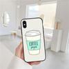 Чехол для телефона PP20 Coffee Time для Samsung Galaxy A11 A12 A13 A15 A52S A53 A55 A56 A70 A71 A72 A73 F06 F16 F56 S10 Plus S10e