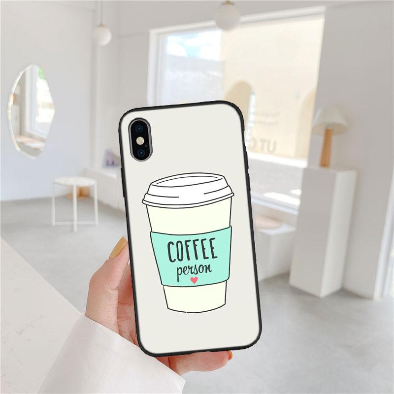 Чехол для телефона PP20 Coffee Time для Samsung Galaxy A11 A12 A13 A15 A52S A53 A55 A56 A70 A71 A72 A73 F06 F16 F56 S10 Plus S10e