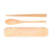 Marks Chopsticks and Spoon Box Nude Paul Joe Break Time Set, Pink, & PAJB-CST02-PK