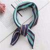 2021 Small Size Women Scarf Fashion Print Silk Scarves Square Neck Office Satin Handkerchief Bandana Foulard