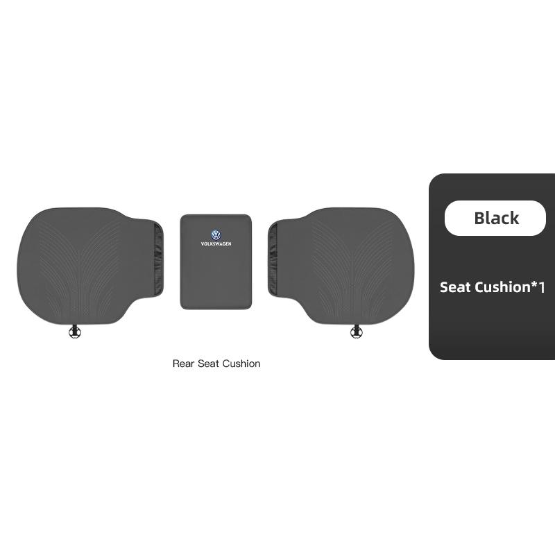 For Volkswagen J2Car Logo Seat Covers Auto Seat Breathable Protection Cushion For VW GTI Polo Golf Passat Tiguan Arteon Touareg Taigo CC Hub Cap