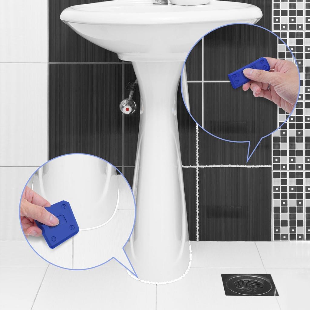 Набор из 4 силиконовых инструментов для герметизации швов, для заделки швов, для герметизации, для финишной обработки