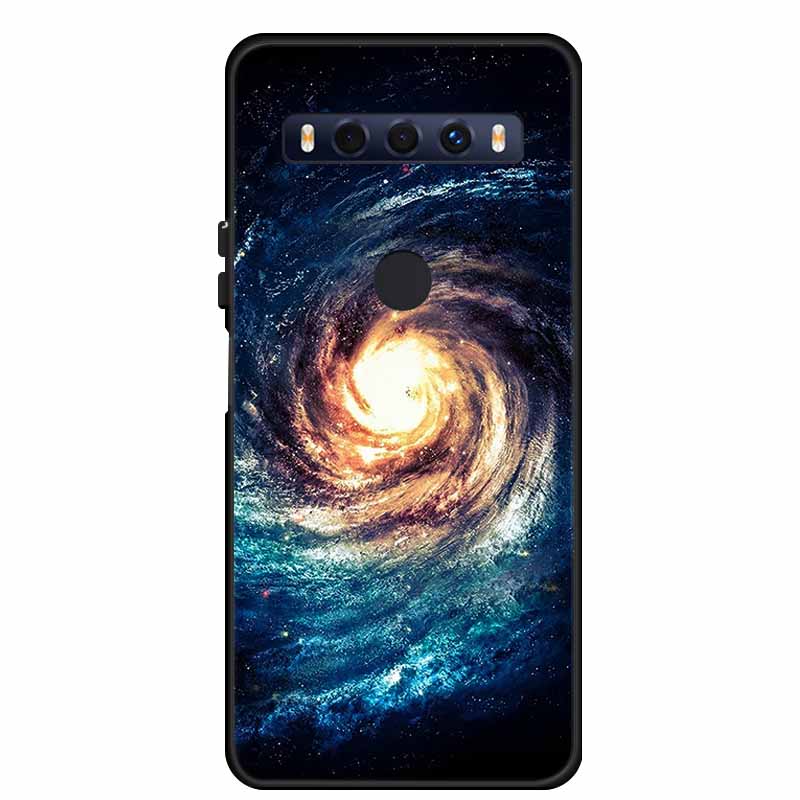 Для чехла TCL 10 SE 10SE Coque Черный ТПУ Силикон Мягкая задняя крышка Чехлы Для телефона TCL 10 SE 6.52" Funda Сумка Защитный чехол
