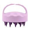 Shampoo Refresh Scalp Shampoo Brush Head Massage Scrub Comb Soft Gel Shampoo Brush