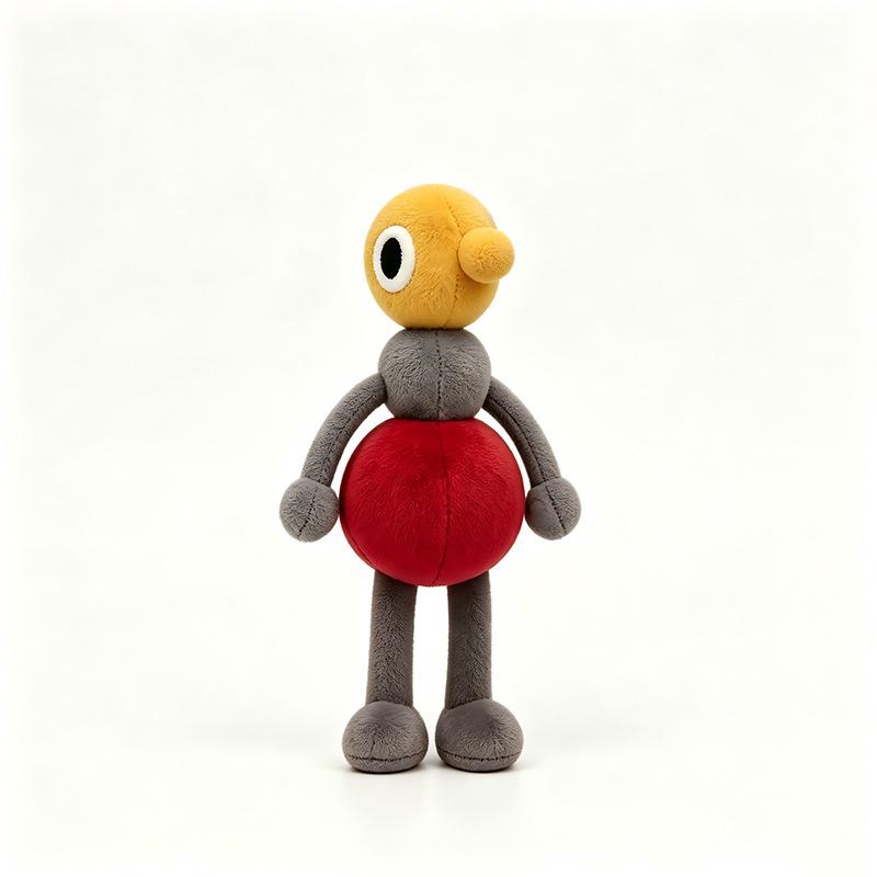 Big Walk Adventure Game Plush Toy Stuffed Animal, Cute Soft Doll for Kids and Collectors, 30cm