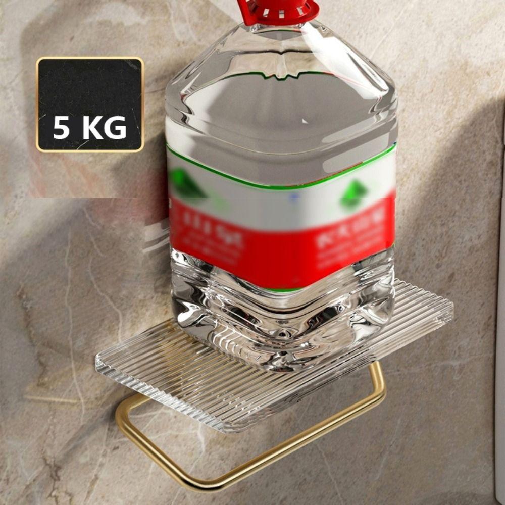 Держатель для туалетной бумаги без сверления Акриловая полка-стеллаж для хранения в ванной комнате Ванная