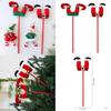 Christmas Elf Leg Fabric Decoration With Cartoon Style For Holiday Tree Accessories