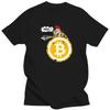 HODL Bitcoin Your Cryptos Cryptocurrency T Shirt Men's Print T-shirt Streetwear Tshirt Short Sleeve BTC Tee Tops