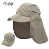 Съемная шаль Детская шляпа Дышащая шляпа для рыбалки и альпинизма Защита от УФ-лучей Родительско-детский шейный козырек
