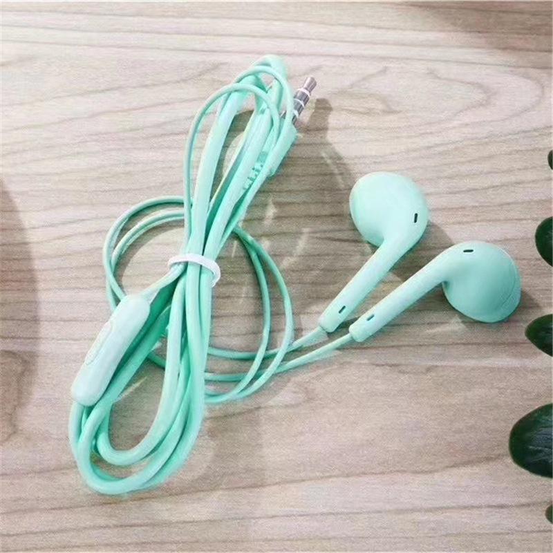 1/2/3pcs 3.5mm Stereo In-Ear Earphone Semi Heavy Bass Wired Headset Earphones with Mic Portable Universal for Xiaomi/Huawei
