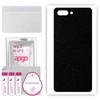 apgo Protective Skin Sticker for the Back Compatible with Ulefone T2 Pro, Wrap Film, Foil, Vinyl - Pattern Matte Black