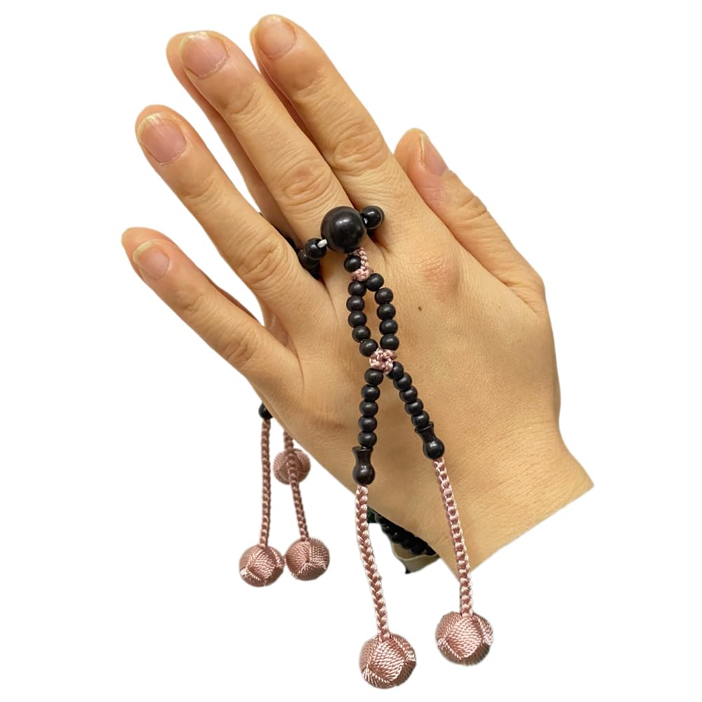 ЧУДЕСНЫЕ четки лотоса секта Ничирен 8 размеров подлинные молитвенные четки эбеновые двойные молитвенные четки 108 бусин лотос четки сумка в комплекте натуральный