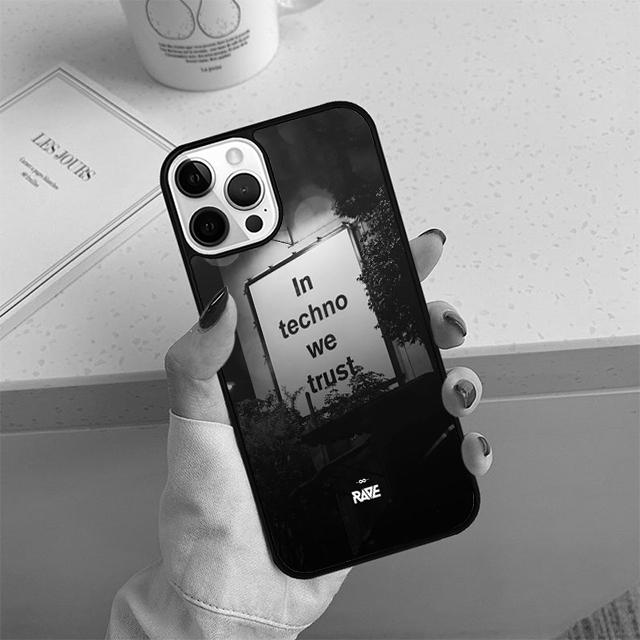 Чехол для телефона в стиле Techno для iPhone 17 Air 13 12 14 15 16 Чехол для Apple iPhone 17 Air 14 15 16 Pro Max 6S Plus Coque