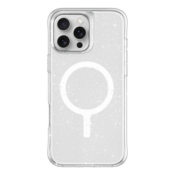UNIQ LifePro Xtreme iPhone 16 Pro Max 6.9" Magclick Charging Case Transparent/Tinsel Lucent