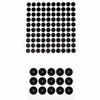 Round Snooker Ball Sticker Cloth Billiards Ball Sticker  Pool Table Practice
