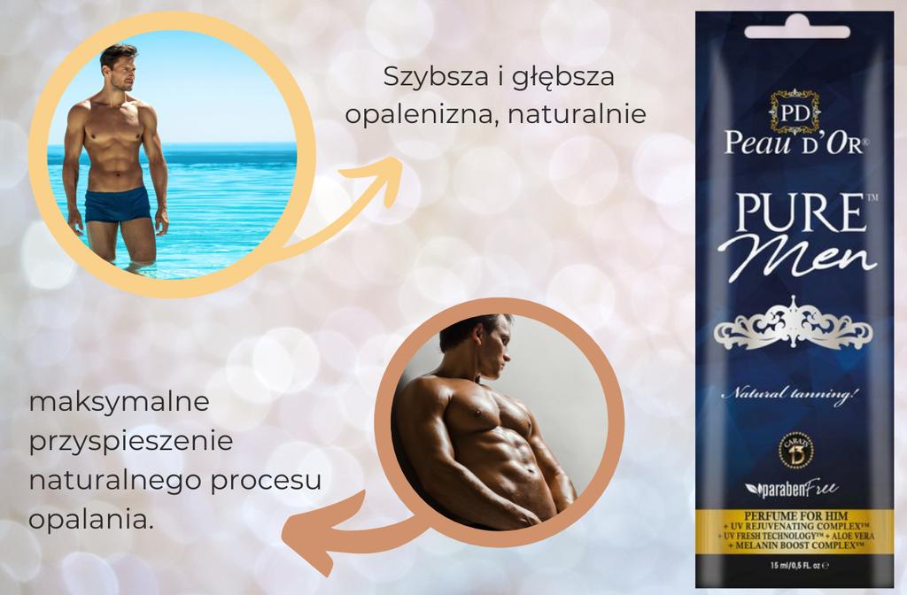 Peau D'or Pure Men for Sunbathing Sachet