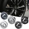 4Pcs 60MM For Lexus LS IS350 ES300h ES300 IS250 IS220d NX350h Car Styling Wheel Center Cap Emblem Hub Covers Outside Accessories