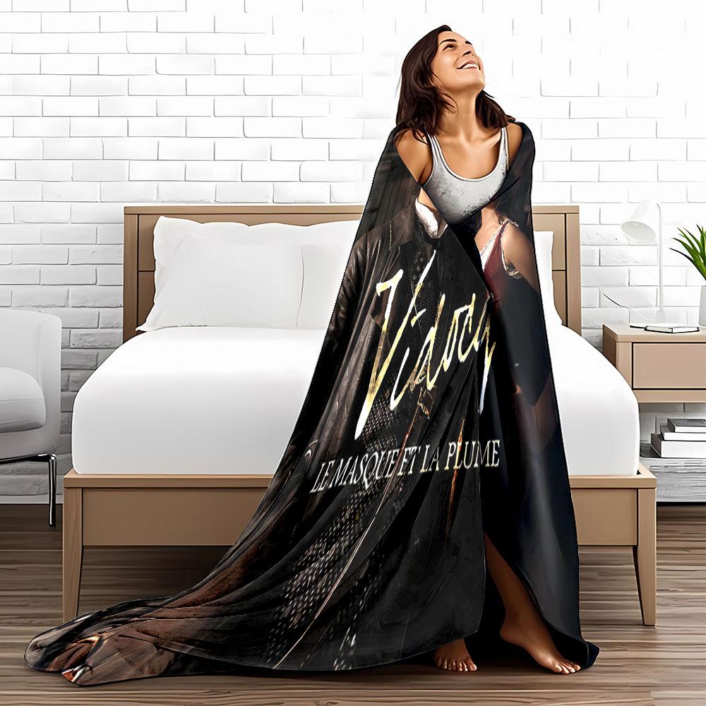 Vidocq Movie Poster Blanket for all seasons blanket lunch break throw gift