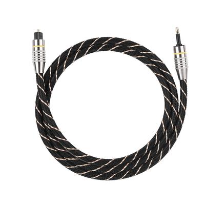 Toslink to Mini Plug 3,5 мм оптоволоконный цифровой o кабель SPDIF позолоченный разъем 1 м